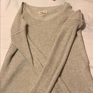 knit hollister sweater